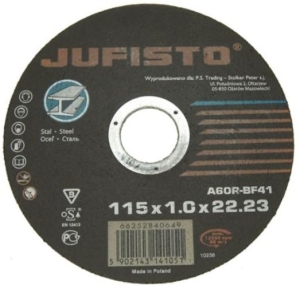 TARCZA DO CIĘCIA STALI STAL METAL 115 x 1.0 x 22.2