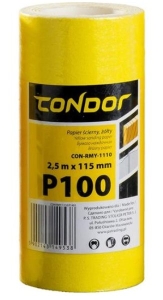 PAPIER ŚCIERNY ŚCIERNA ROLKA 2,5 m P100 115mm