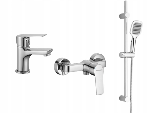 BORGO KOMPLET BATERII ŁAZIENKOWYCH PRYSZNICOWYCH