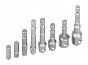 REDUKCJA NASADEK BIT 8cz REDUKCJE CrV ZESTAW