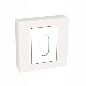 SZYLD DO KLAMEK KRÓTKI KWADRAT KLUCZ SATYNA CHROM