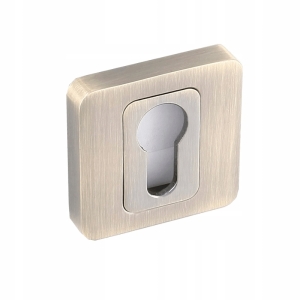 SZYLD DO KLAMEK KRÓTKI KWADRATOWY WKŁADKA PATYNA