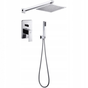 KVADRATO BATERIA PRYSZNIC Z ZEST. NATRYSK PODTYNK