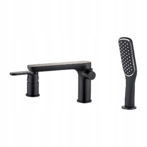 DIMA BATERIA WANNOWA STOJĄCA 3-OTWOROWA CZARNY