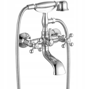 STILO BATERIA WANNOWA ŚCIENNA NATRYSK SŁUCHAWKA