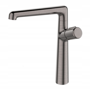 BATERIA ZLEWOZMYWAKOWA STOJĄCA Z WYLEWKĄ L GRAFIT