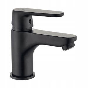 DIMA BATERIA UMYWALKOWA STOJĄCA Z KORKIEM, CZARNY