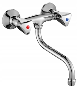 BATERIA ZLEWOZMYWAKOWA ŚCIENNA - NORM