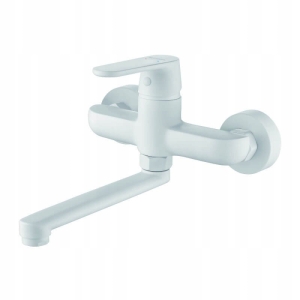 DIMA BATERIA UMYWALKOWA ŚCIENNA, BIAŁA