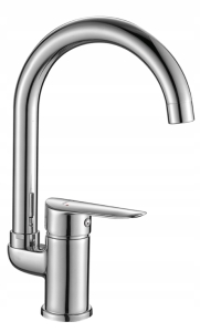 BATERIA ZLEWOZMYWAKOWA STOJĄCA Z WYLEWKĄ U - CENTO