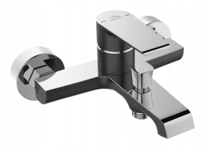 LARGO BATERIA WANNOWA ŚCIENNA , SREBRNY/CZARNY