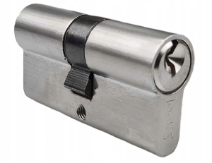 WKŁADKA DRZWIOWA 30X30MM DWUSTRONNA 3 KLUCZ NIKIEL