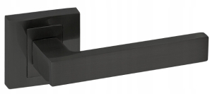 QUBIK II KLAMKA NA ROZECIE SZYLDZIE KWADRAT CZARNY