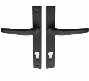 MAGNAT KLAMKA DO DRZWI SZYLD WKŁADKA 90MM CZARNY