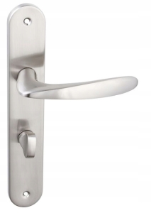 GOA KLAMKA DO DRZWI DŁUGI SZYLD POKRĘTŁO WC SATYNA