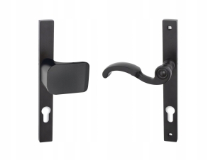 BARON KLAMKO-GAŁKA DO FURTKI PRAWA 90 MM CZARNY