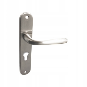 EWA KLAMKA DRZWIOWA DŁUGI SZYLD NA WKŁADKĘ SATYNA