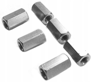NAKRĘTKA PRZEDŁUŻANA M10 30mm 100szt ZŁĄCZNA DŁUGA