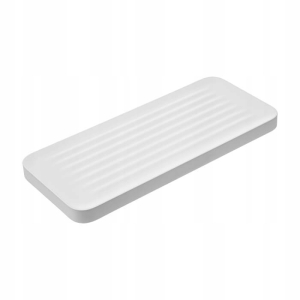 PÓŁKA ŁAZIENKOWA ŚCIENNA BIAŁA TOWRZYWA ABS 30X13