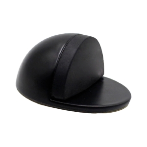 ODBOJNIK STOPER KULISTY SAMOPRZYLEP DO DRZWI CZERŃ