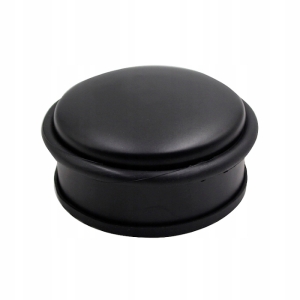 ODBOJNIK STOPER OKRĄGŁY WOLNOSTOJĄCY DRZWI CZERŃ