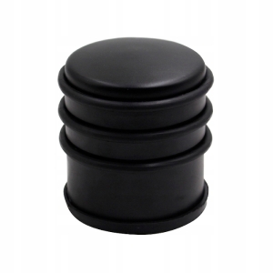 ODBOJNIK STOPER OKRĄGŁY WYSOKI DO DRZWI CZARNY