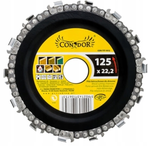 TARCZA ŁAŃCUCHOWA 125 X 22.2 MM