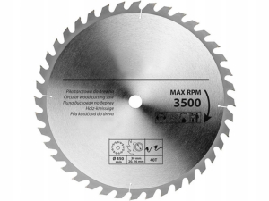 TARCZA DO PILARKI WIDIOWA 450 X 30 MM 40T
