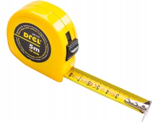 MIARA METRÓWKA ZWIJANA STALOWA 5 M 19 MM