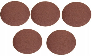 KRĄŻKI ŚCIERNE 150 MM P80 NA RZEP 5 SZT.