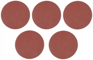 KRĄŻKI ŚCIERNE 150 MM P60 NA RZEP 5 SZT.