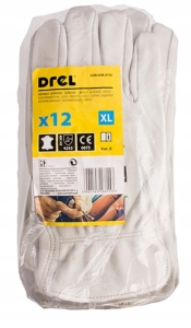 RĘKAWICE SKÓRZANE ROZMIAR 10 12 PAR