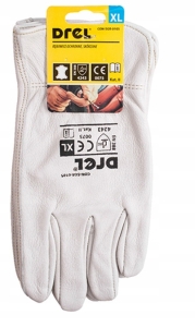 RĘKAWICE SKÓRZANE ROZMIAR 10