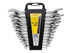 ZESTAW KLUCZY PŁASKICH 6-32 MM 12 SZT.