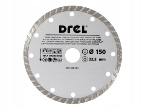 TARCZA DIAMENTOWA 150 X 22.2 MM TURBO
