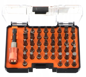 ZESTAW KOŃCÓWEK WKRĘTAKOWYCH 45 SZT.