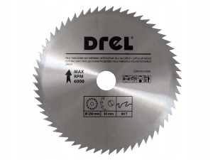 TARCZA DO PILARKI 250 X 30 MM 60T