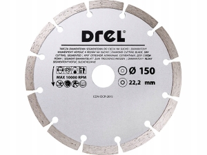 TARCZA DIAMENTOWA 150 X 22.2 MM SEGMENTOWA