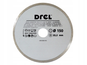 TARCZA DIAMENTOWA 150 X 22.2 MM PEŁNA