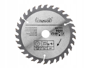 TARCZA DO PILARKI WIDIOWA 150 X 20 MM 30T