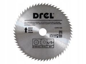 TARCZA DO PILARKI 160 X 20 MM 60T