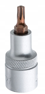 KOŃCÓWKA TORX NA NASADCE 1/2' TT27 X 55 MM