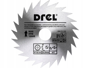 TARCZA DO PILARKI 125 X 22.2 MM 24T
