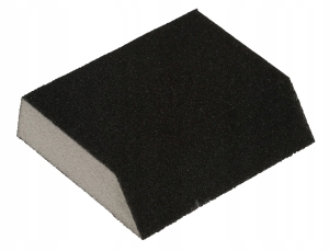 GĄBKA ŚCIERNA SKOŚNA 120 X 90 X 258 MM P120