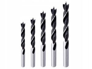 ZESTAW WIERTEŁ DO DREWNA 4.0-10.0 MM 5 SZT.
