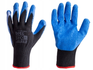 RĘKAWICE POWLEKANE LATEKSEM ROZMIAR 10