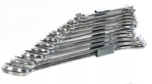 ZESTAW KLUCZY PŁASKO-OCZKOWYCH 6-22 MM 12 SZT.