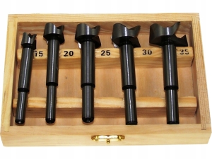 ZESTAW FREZÓW PUSZKOWYCH 15.0-35.0 MM 5 SZT.