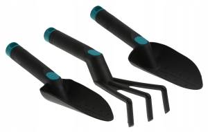 ZESTAW NARZĘDZI OGRODOWYCH TWORZYWO SZTUCZNE 3 SZT