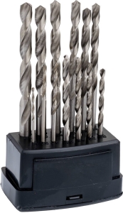 ZESTAW WIERTEŁ DO METALU 1.5-6.5MM SZLIF 13SZT